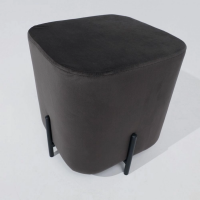 Пуф ОТТО, Серый Confetti stone/черный купить в Минске